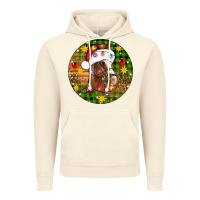 Vintage Artic Christmas horse Vintage Hoodie - Artiststas