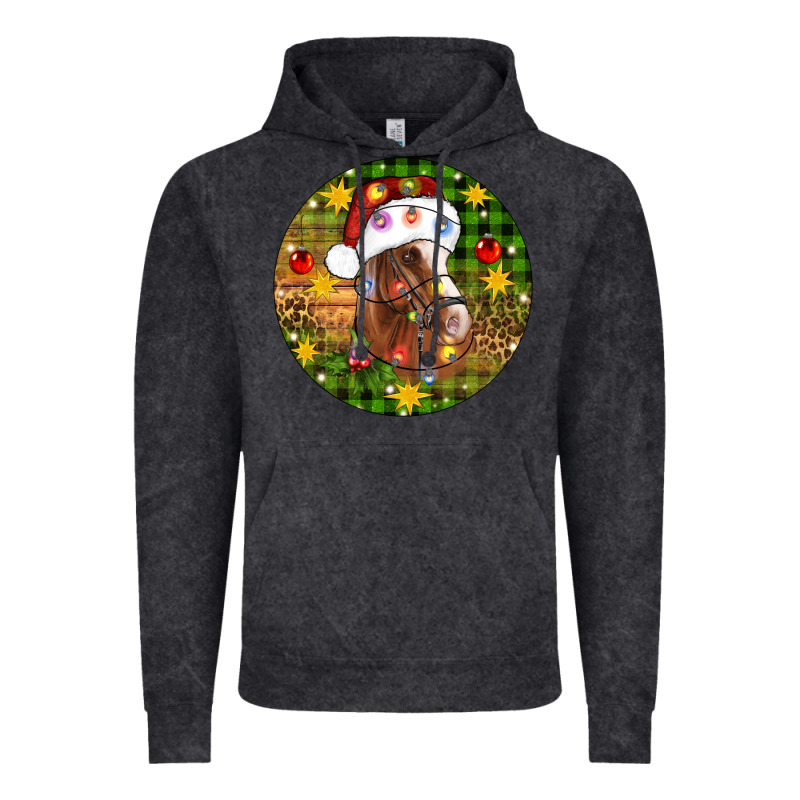 Christmas Horse Vintage Hoodie by Artiststas | Teevron