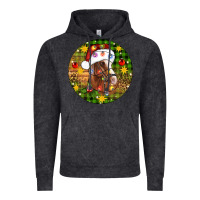 Vintage Black Christmas horse Vintage Hoodie - Artiststas