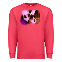 Cardinal Purple Western Wood Cowhide Frame Premium Sweatshirt - Bettercallsaul