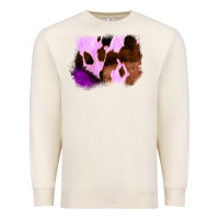 Sandshell Purple Western Wood Cowhide Frame Premium Sweatshirt - Bettercallsaul