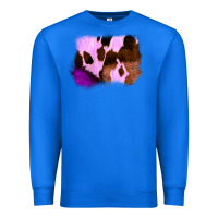 True Royal Purple Western Wood Cowhide Frame Premium Sweatshirt - Bettercallsaul