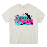 Cream dance teacher Heavy Core Tee - texasbilliewilder