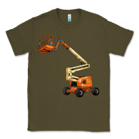 Army Green Boom Lift Classic Tee - LillyAllenDesigns