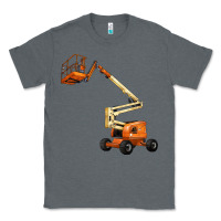 Charcoal Heather Boom Lift Classic Tee - LillyAllenDesigns