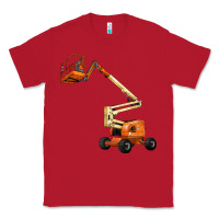 Red Boom Lift Classic Tee - LillyAllenDesigns