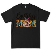 Black western bulldog mom Premium Tee - RanaPortraitStore