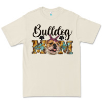 Bone western bulldog mom Premium Tee - RanaPortraitStore