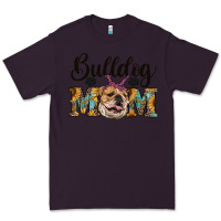 Plum western bulldog mom Premium Tee - RanaPortraitStore