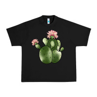Black cactus Urban Heavy Tee - JahusDesignShop
