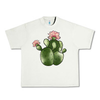 Pistachio cactus Urban Heavy Tee - JahusDesignShop