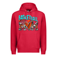 Cardinal Basketball Mom Premium Hoodie - NancyCooperArtShop