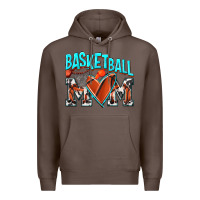 Coffee Basketball Mom Premium Hoodie - NancyCooperArtShop