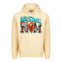Pina Colada Basketball Mom Premium Hoodie - NancyCooperArtShop