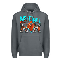 Rock Basketball Mom Premium Hoodie - NancyCooperArtShop