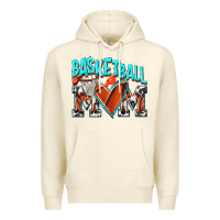 Sandshell Basketball Mom Premium Hoodie - NancyCooperArtShop