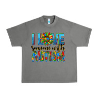 Tornado ı love someone with autism Urban Heavy Tee - AdoDesignShop