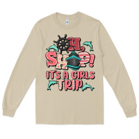 Mushroom oh ship it's a girls trip Long Sleeve Tee - MaliasSmallBusiness