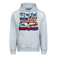Heather Grey I'm not drunk i'm patriotic 4th of july Urban Hoodie - CowGirlArtShop