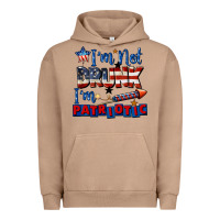 Pigment Burro I'm not drunk i'm patriotic 4th of july Urban Hoodie - CowGirlArtShop