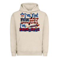 Pigment French Oak I'm not drunk i'm patriotic 4th of july Urban Hoodie - CowGirlArtShop