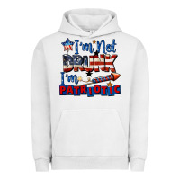 Pigment Lunar Rock I'm not drunk i'm patriotic 4th of july Urban Hoodie - CowGirlArtShop