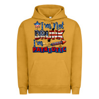 Pigment Peanut Butter I'm not drunk i'm patriotic 4th of july Urban Hoodie - CowGirlArtShop