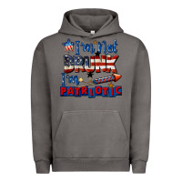 Pigment Tornado I'm not drunk i'm patriotic 4th of july Urban Hoodie - CowGirlArtShop