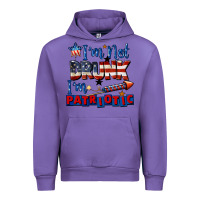 Tulip I'm not drunk i'm patriotic 4th of july Urban Hoodie - CowGirlArtShop