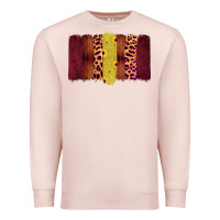 Pale Pink Western Farm Life Brushstrokes Premium Sweatshirt - Bettercallsaul