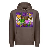 Coffee mardi gras Premium Hoodie - JahusDesignShop