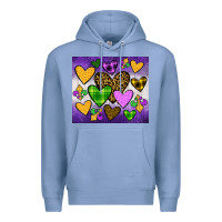 Colony Blue mardi gras Premium Hoodie - JahusDesignShop