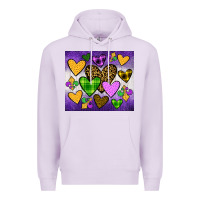 Lilac mardi gras Premium Hoodie - JahusDesignShop