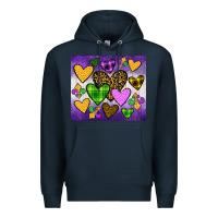 Navy mardi gras Premium Hoodie - JahusDesignShop