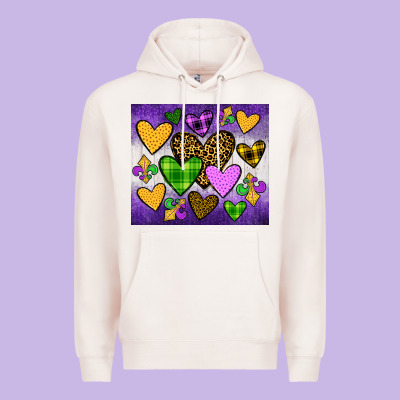 Mardi Gras Premium Hoodie Designed By Jahusdesignshop