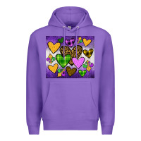 Purple mardi gras Premium Hoodie - JahusDesignShop