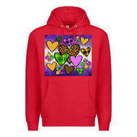 Red mardi gras Premium Hoodie - JahusDesignShop