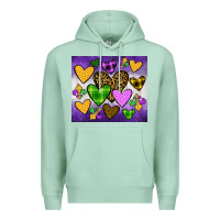 Seafoam mardi gras Premium Hoodie - JahusDesignShop