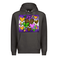 Smoke mardi gras Premium Hoodie - JahusDesignShop