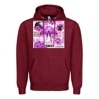 Burgundy witchy celestial witch Zipper Hoodie - MaliasSmallBusiness
