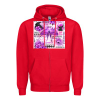 Red witchy celestial witch Zipper Hoodie - MaliasSmallBusiness