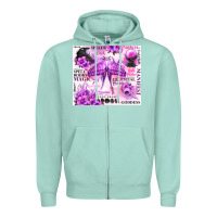 Seafoam witchy celestial witch Zipper Hoodie - MaliasSmallBusiness
