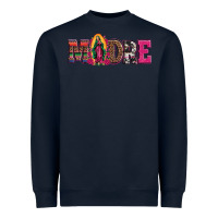 Navy madre our lady of guadalupe Heavyweight Sweatshirt - Artiststas