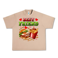 Burro best friend hamburger potatoes Urban Heavy Tee - AdoDesignShop