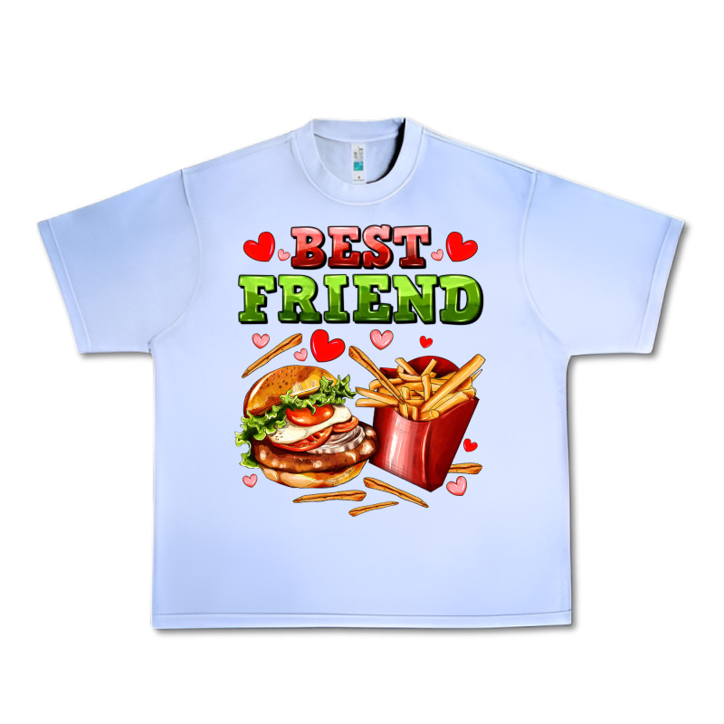 Best Friend Hamburger Potatoes Urban Heavy Tee by AdoDesignShop | Teevron