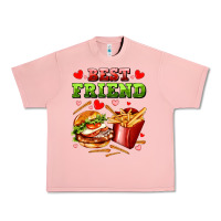 Salmon best friend hamburger potatoes Urban Heavy Tee - AdoDesignShop