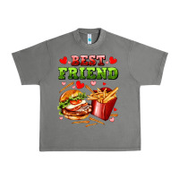 Tornado best friend hamburger potatoes Urban Heavy Tee - AdoDesignShop