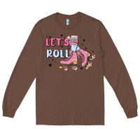 Chestnut let's roll Long Sleeve Tee - MaliasSmallBusiness