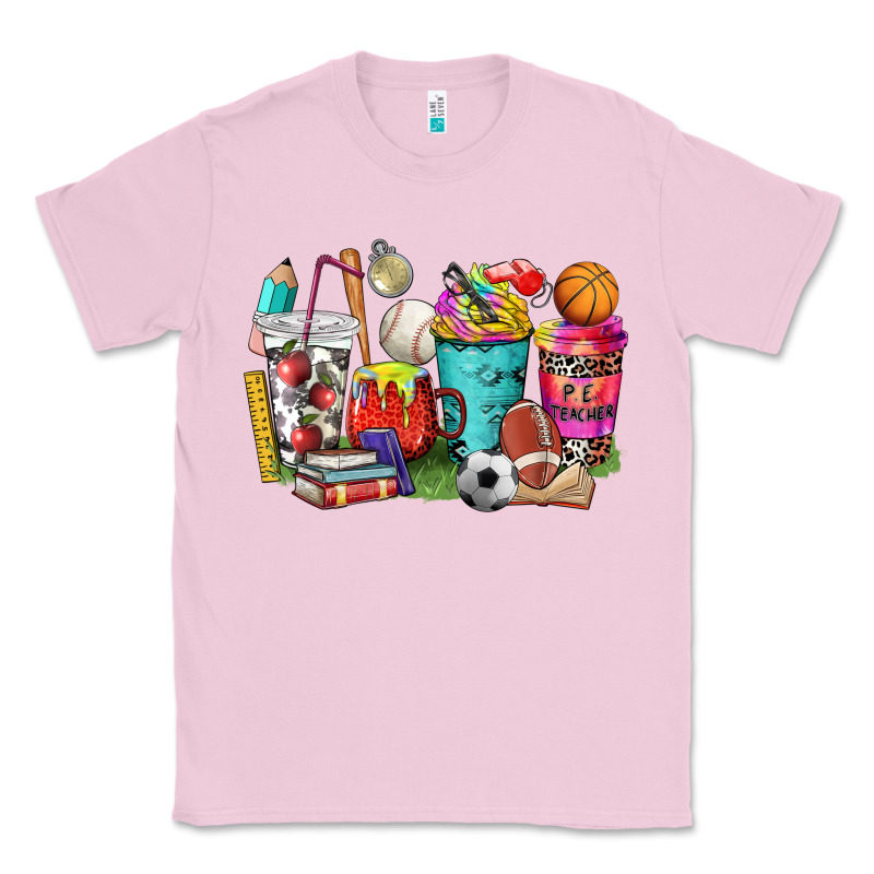 P.e. Teacher Coffee Cups Classic Tee by NancyCooperArtShop | Teevron
