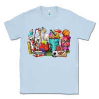 Dusty Blue p.e. teacher coffee cups Classic Tee - NancyCooperArtShop
